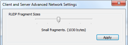 Advanced Network Settings